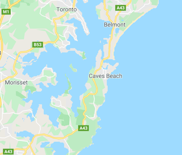 Map of Australias location